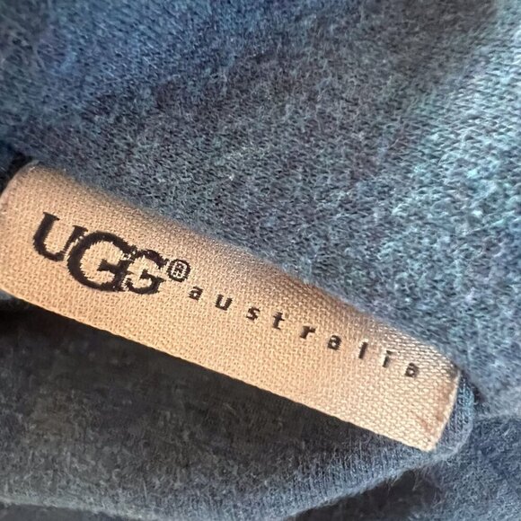 UGG AUSTRALIA DUFFIELD Long ROBE Blue Jay - Picture 8 of 16